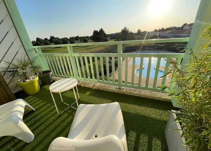 Unappartalamer Vue Golf De Pornic Et Piscine
